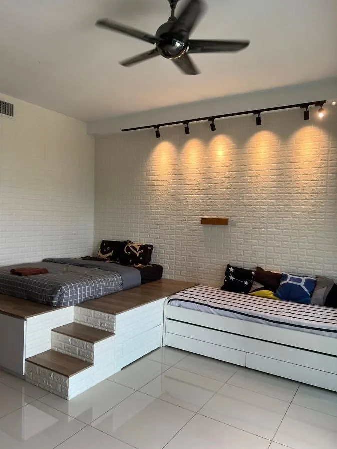 Apartment 93-Palazio Studio For 4Pax Street City View Johor Bahru